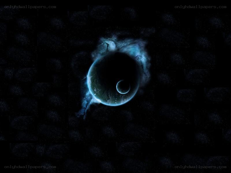 cosmic eye in dark space