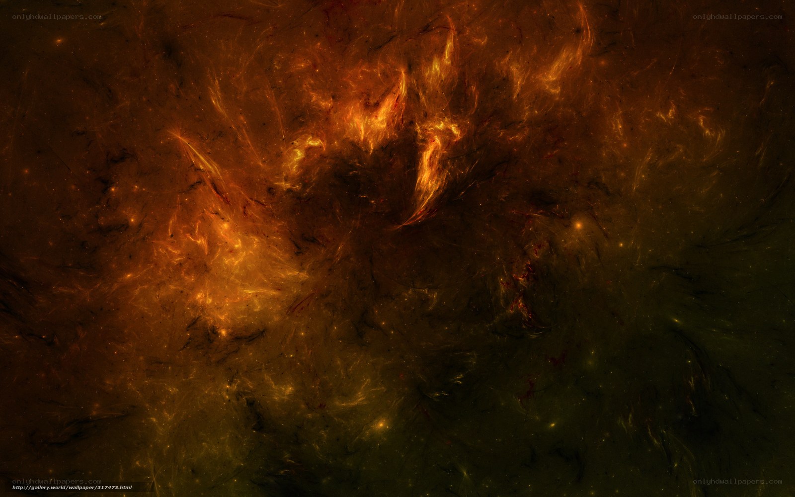 Cosmic Fire Nebula
