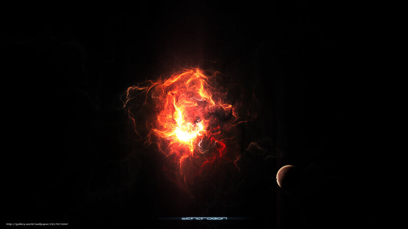 Cosmic Fireball in Space