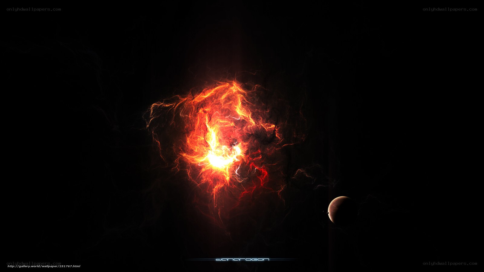 Cosmic Fireball in Space