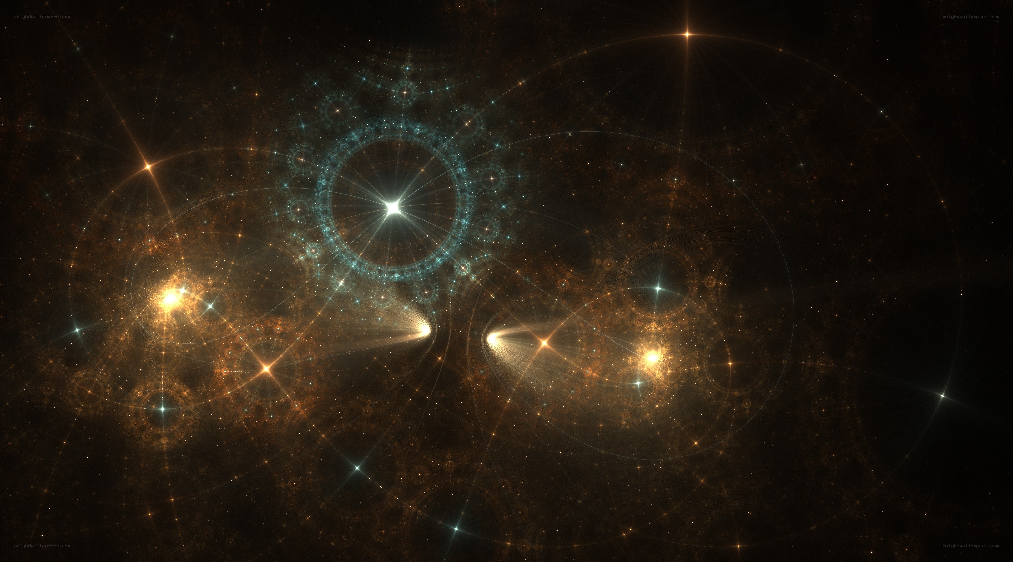 Cosmic fractal starfield