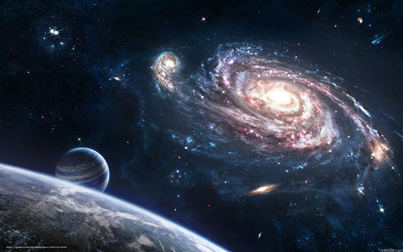 Cosmic galaxy view