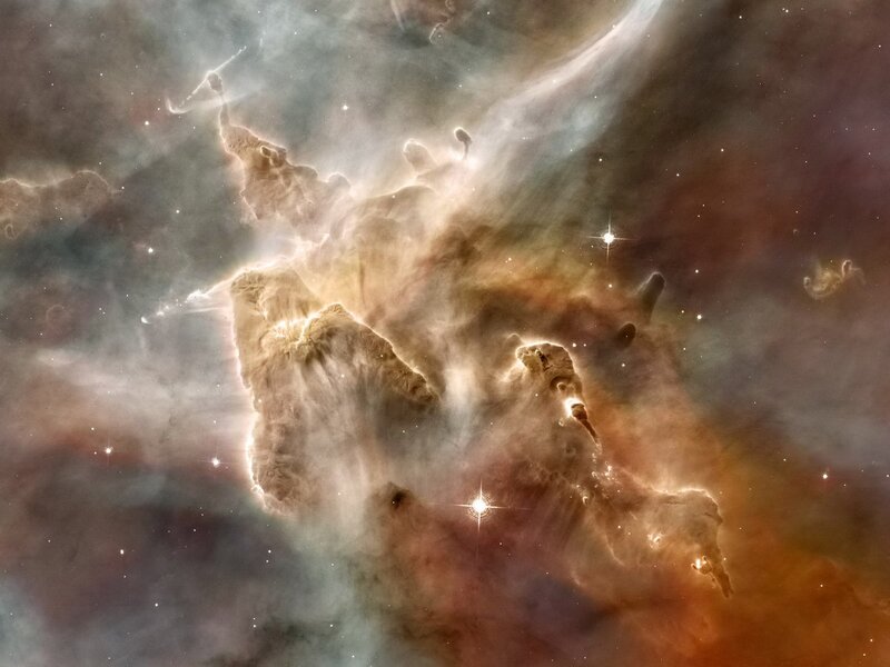 Cosmic Gas Clouds — Brown