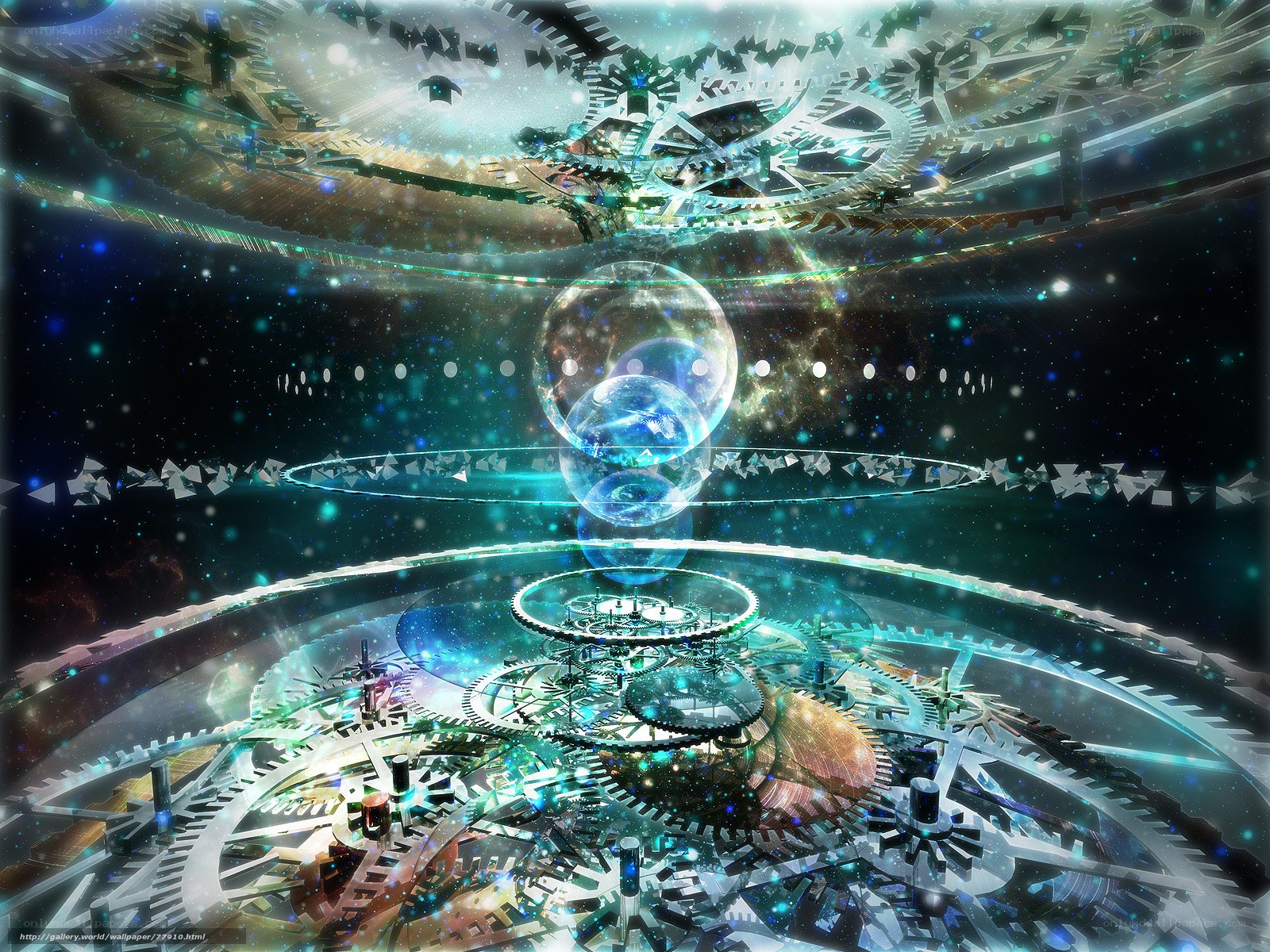 Cosmic Gear Mechanism
