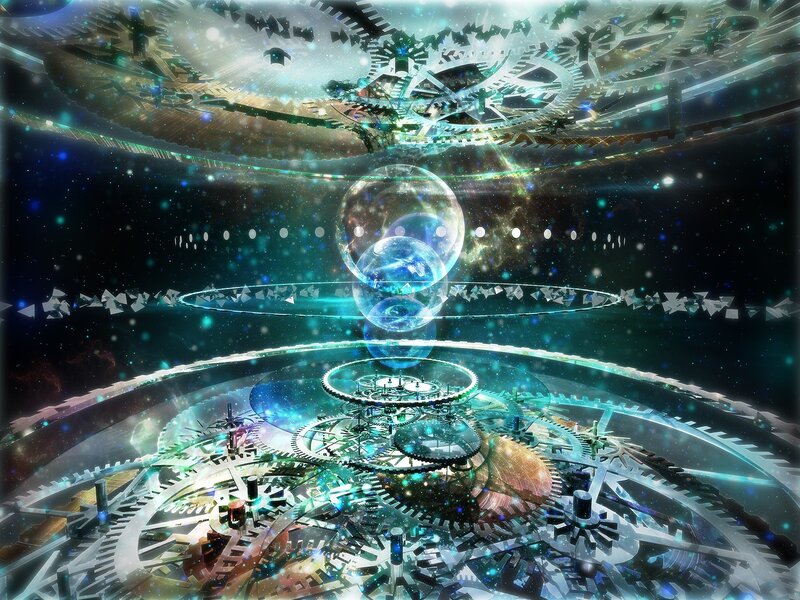 cosmic gears and celestial spheres