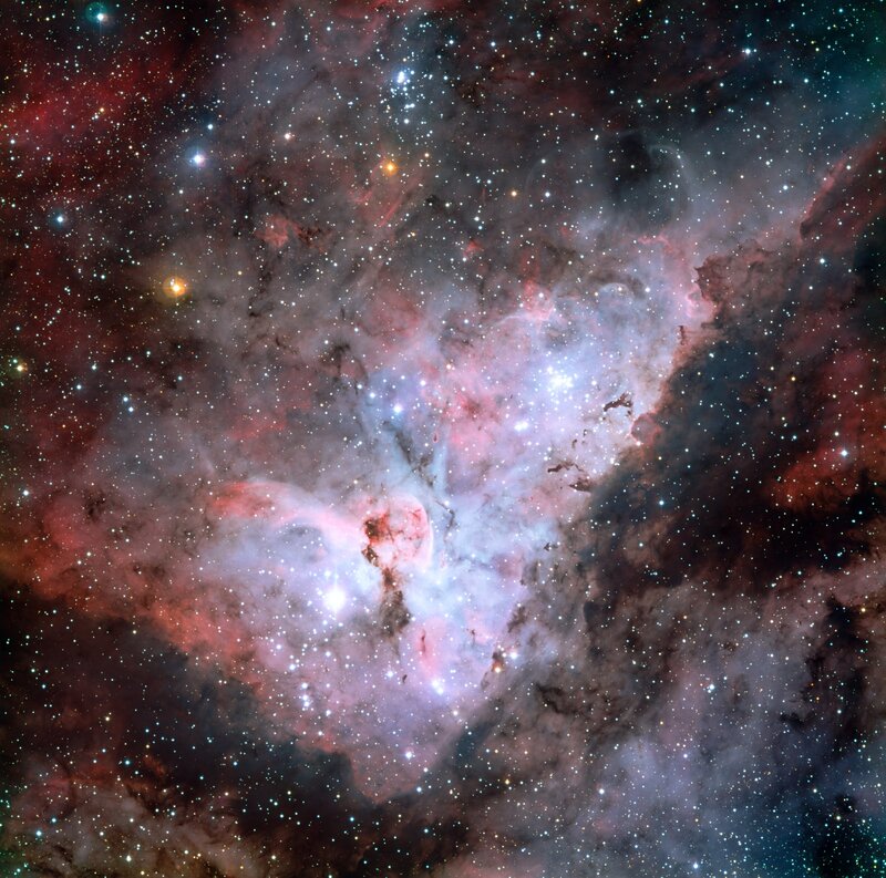 Cosmic Heart Nebula