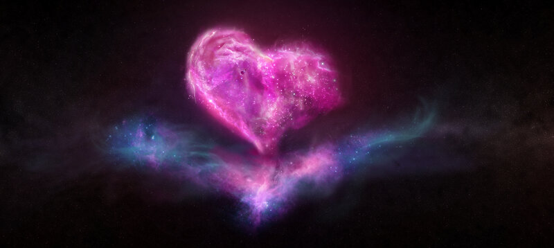 Cosmic heart nebula