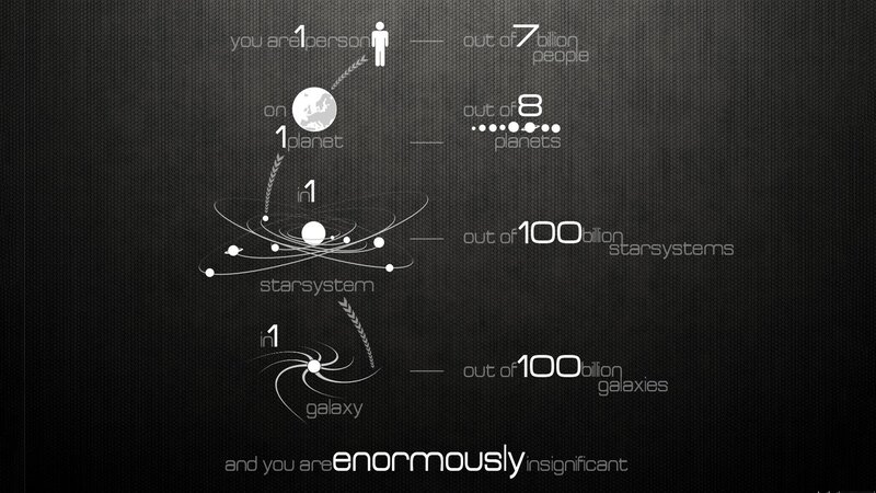 Cosmic insignificance