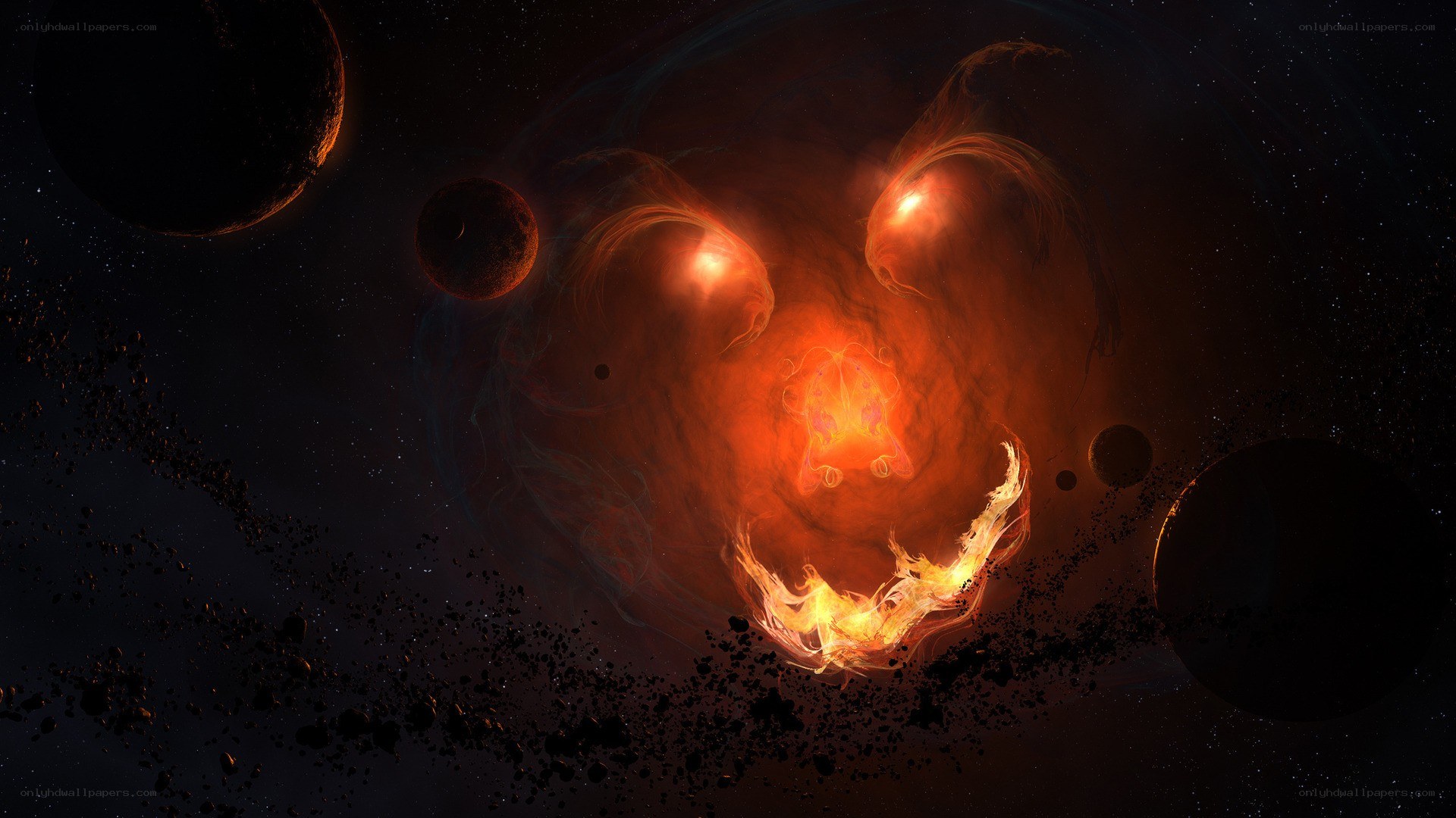 Cosmic Jack-o'-lantern