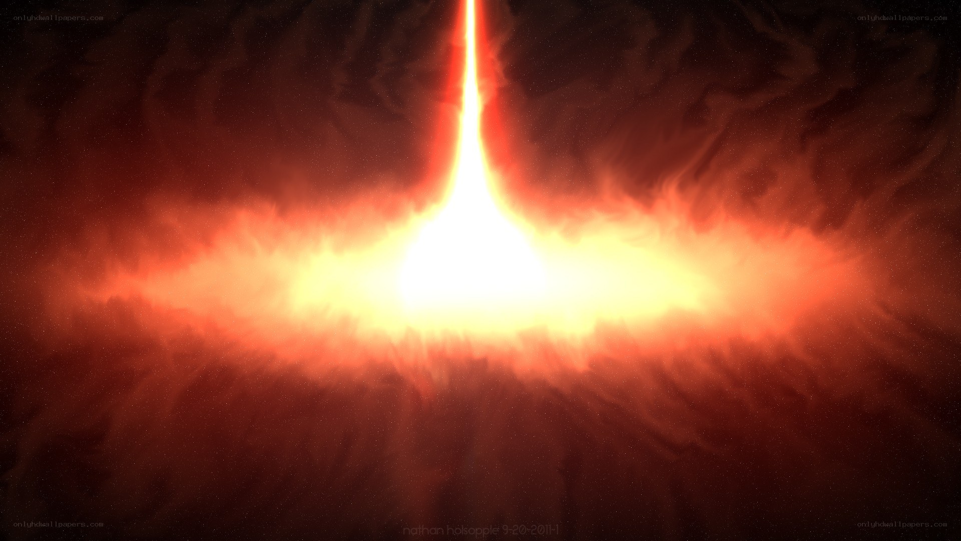 Cosmic jet from a black hole