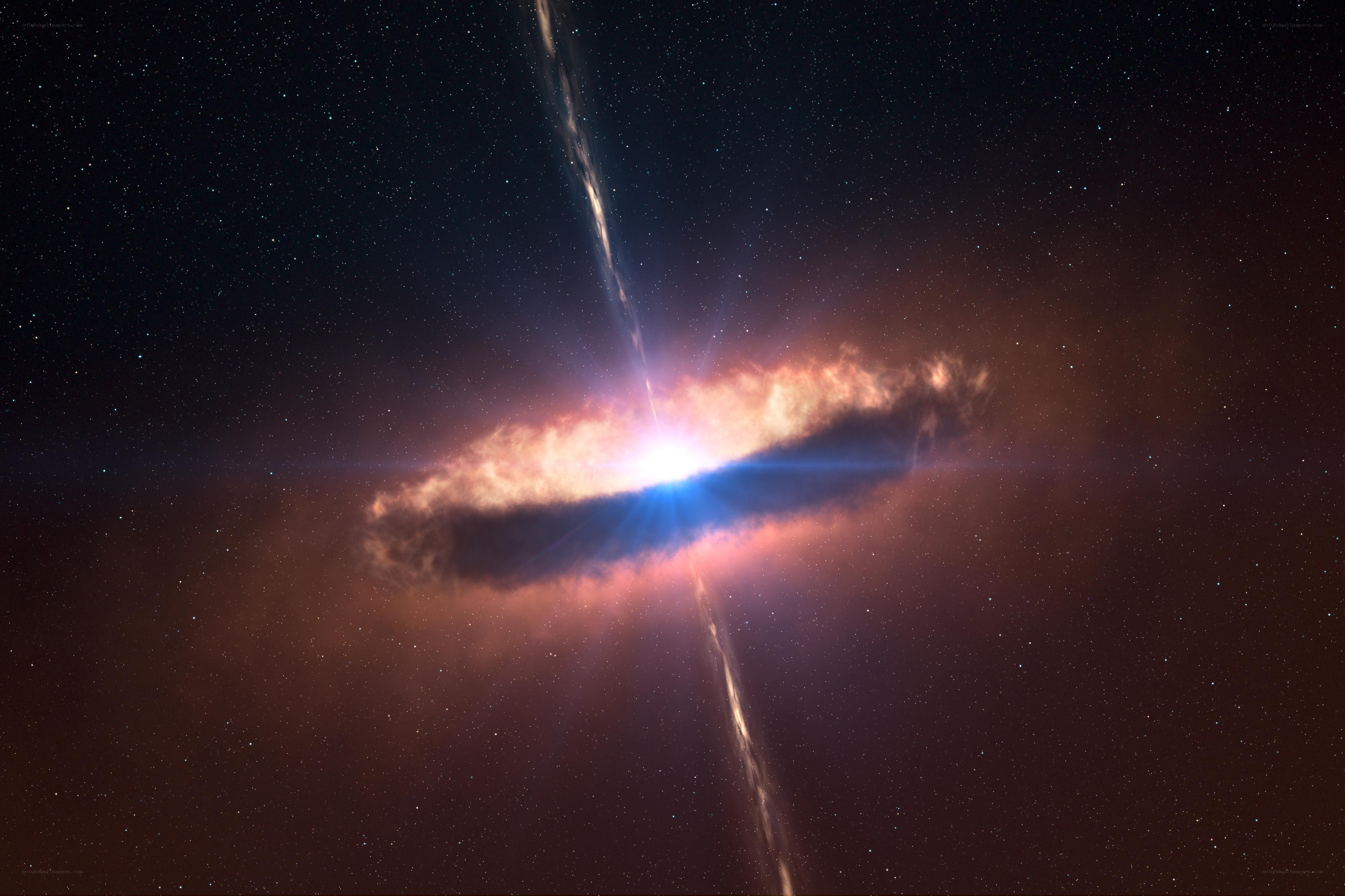 Cosmic jet from a black hole