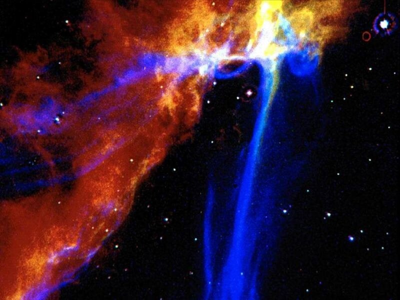Cosmic jet from a young star