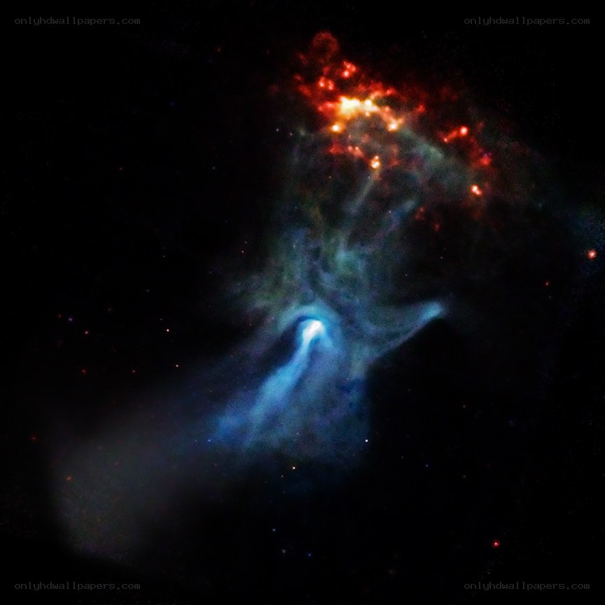 Cosmic jet from a young star