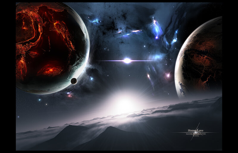 Cosmic landscape with twin planets