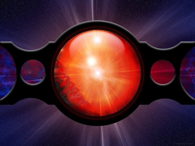 Cosmic lens with starburst