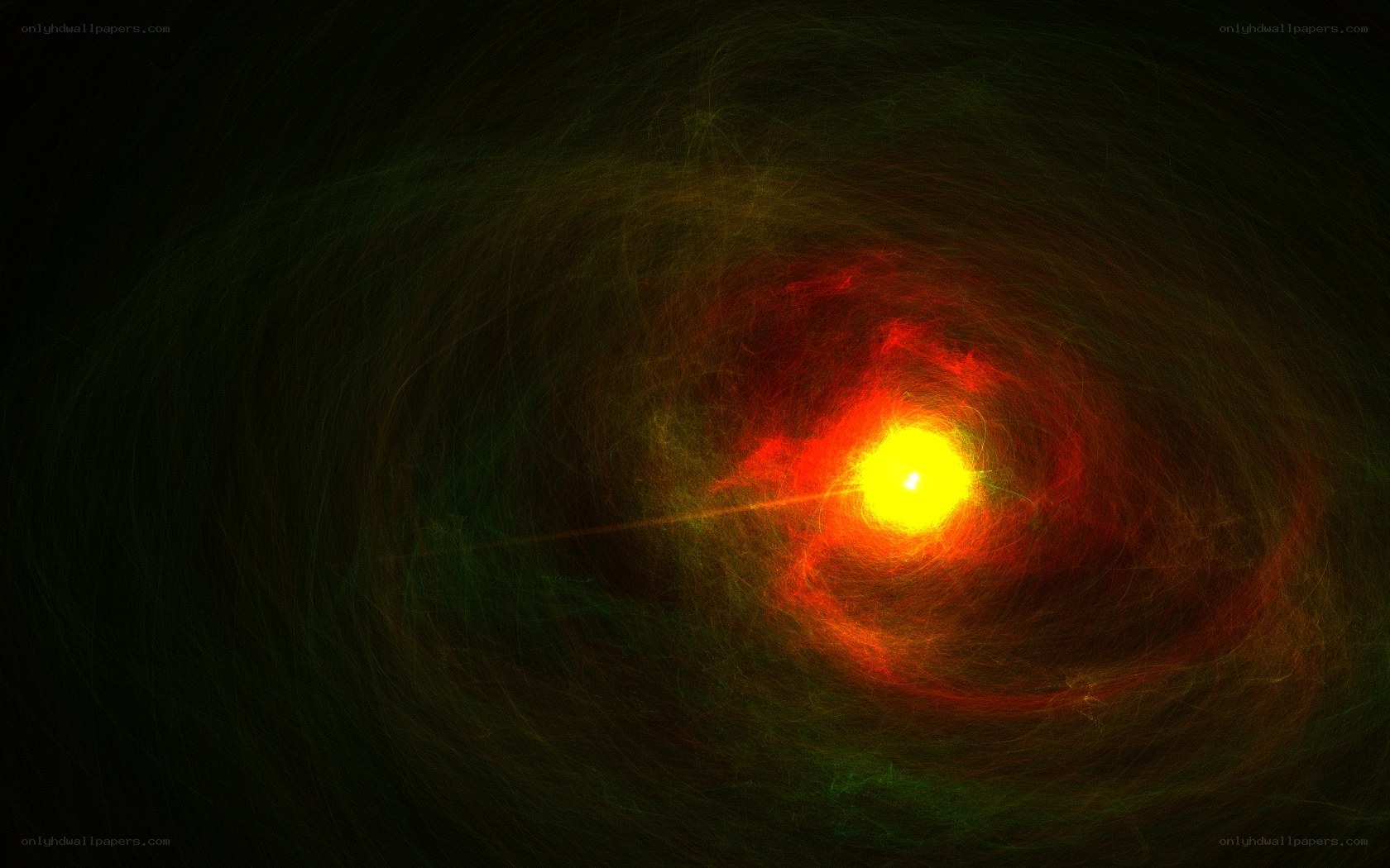 Cosmic light burst