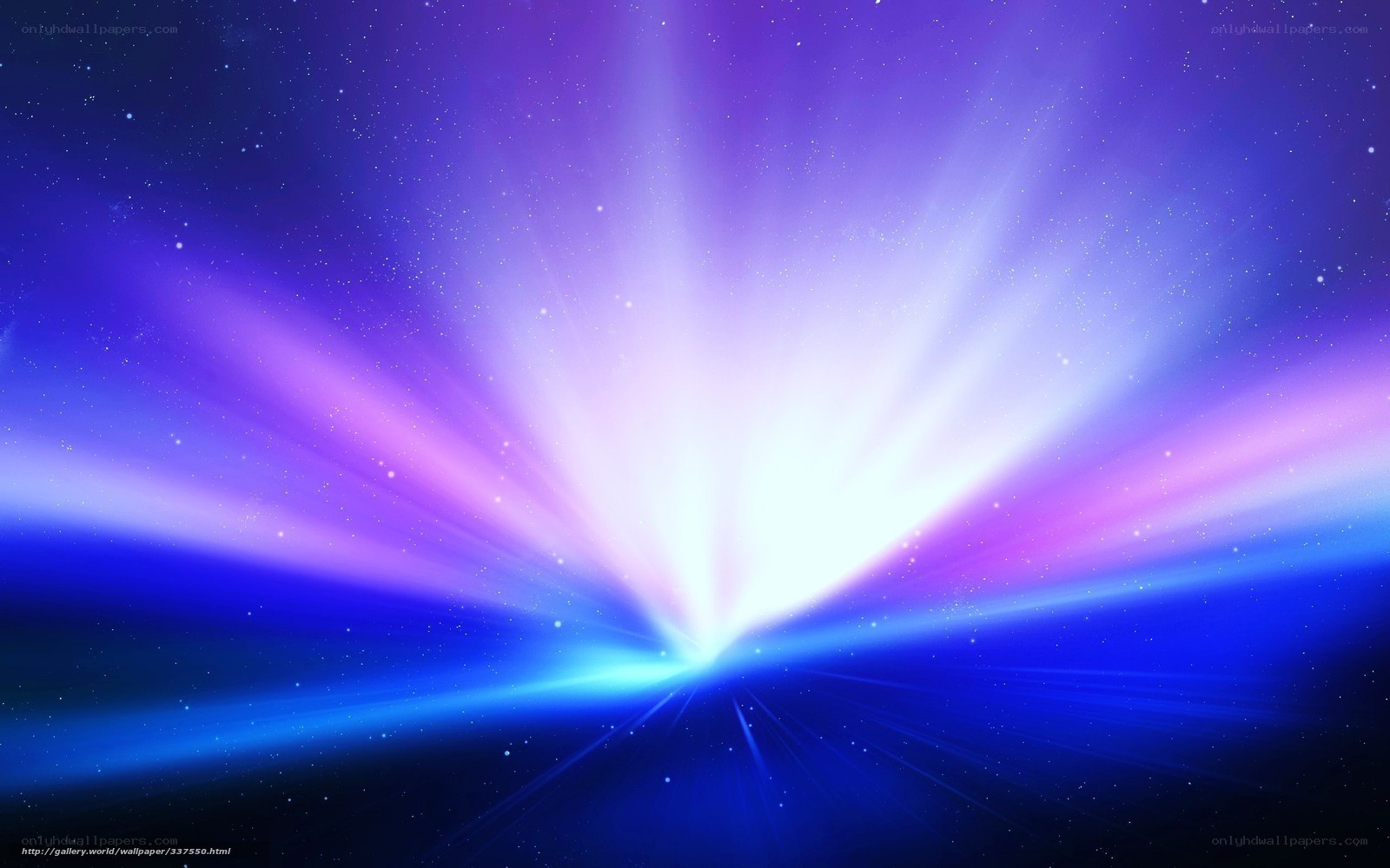 Cosmic light burst wallpaper
