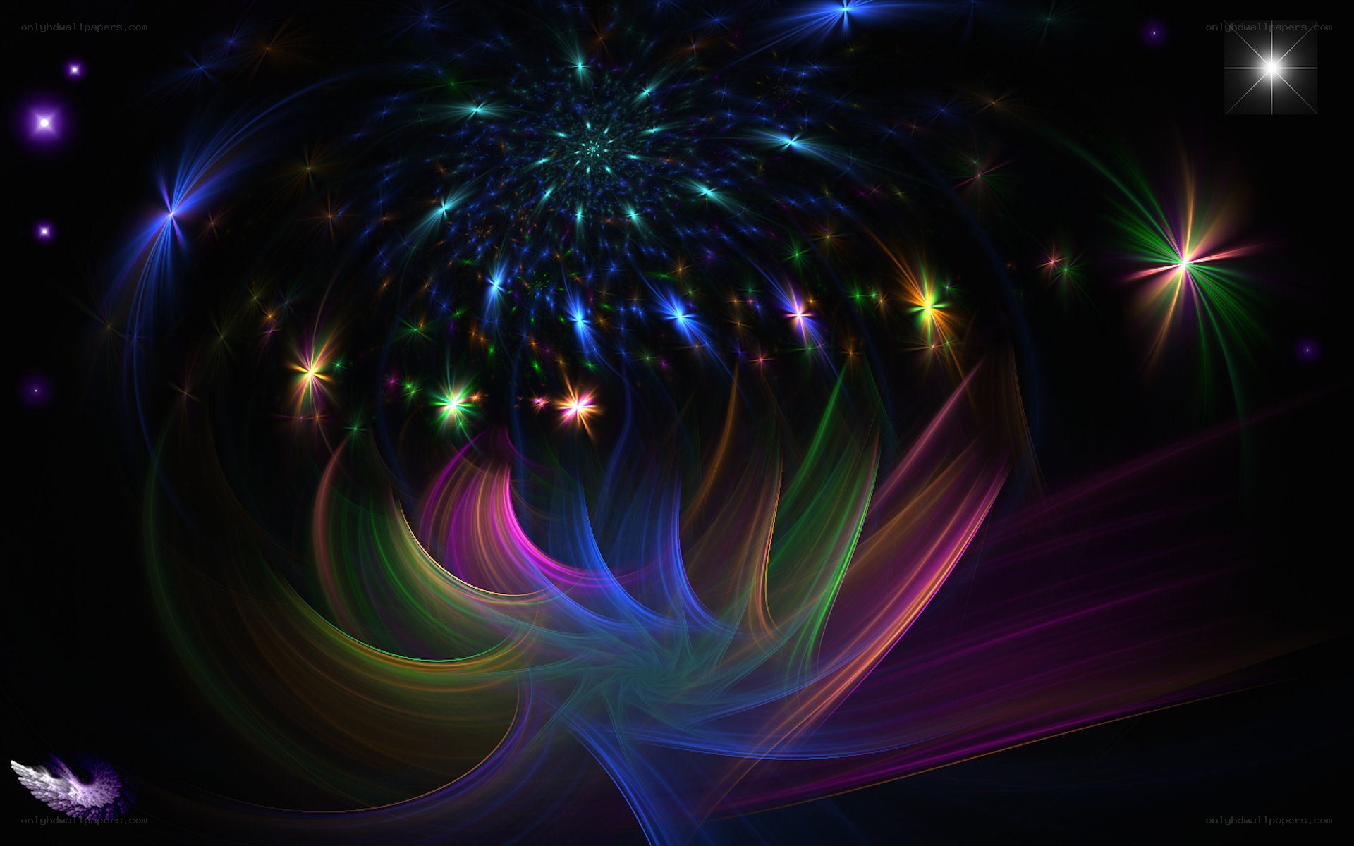 Cosmic light fractal
