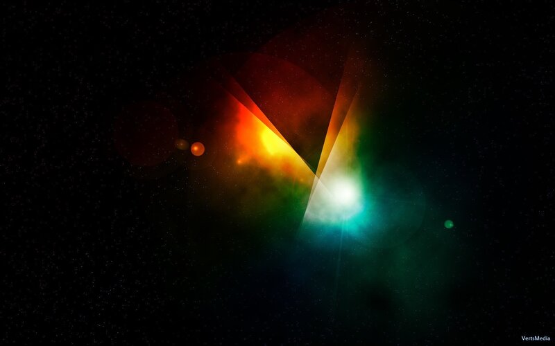 Cosmic light rays in space