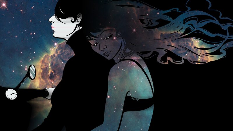cosmic motorcycle ride