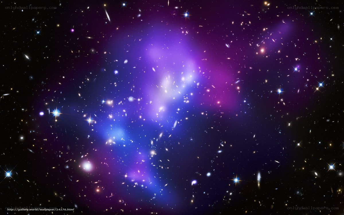 Cosmic Nebula and Galaxies