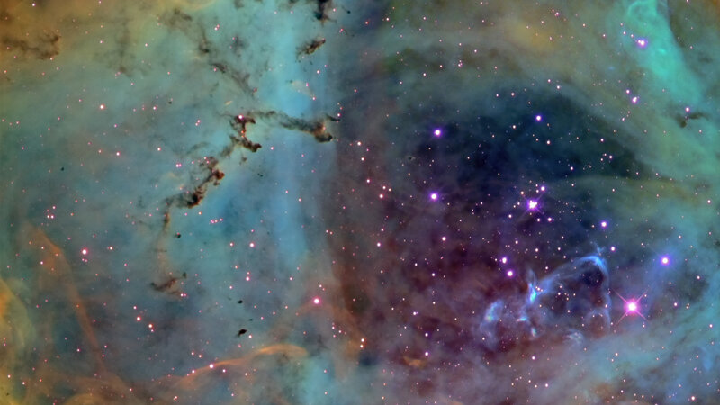 Cosmic Nebula and Stars