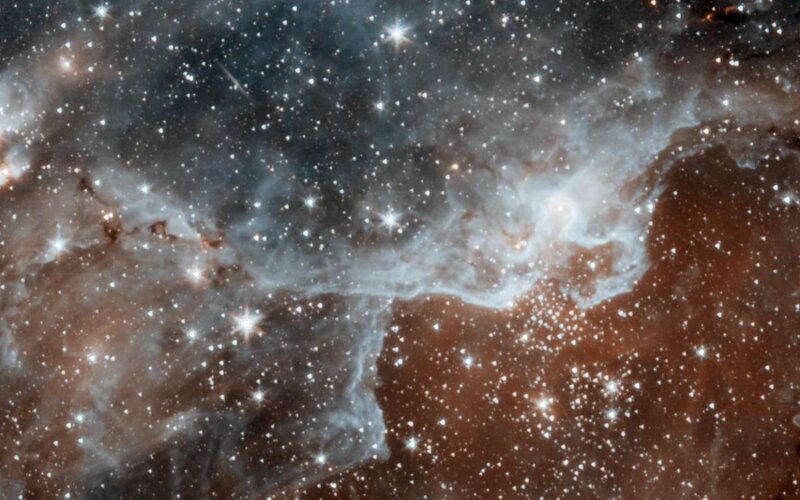Cosmic Nebula and Stars
