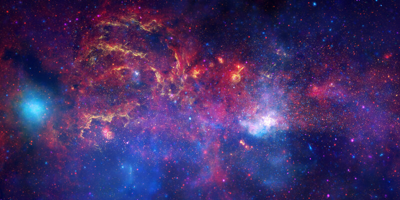 Cosmic Nebula and Stars