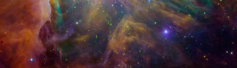 Cosmic Nebula and Stars