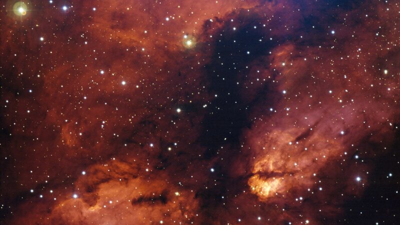Cosmic Nebula and Stars