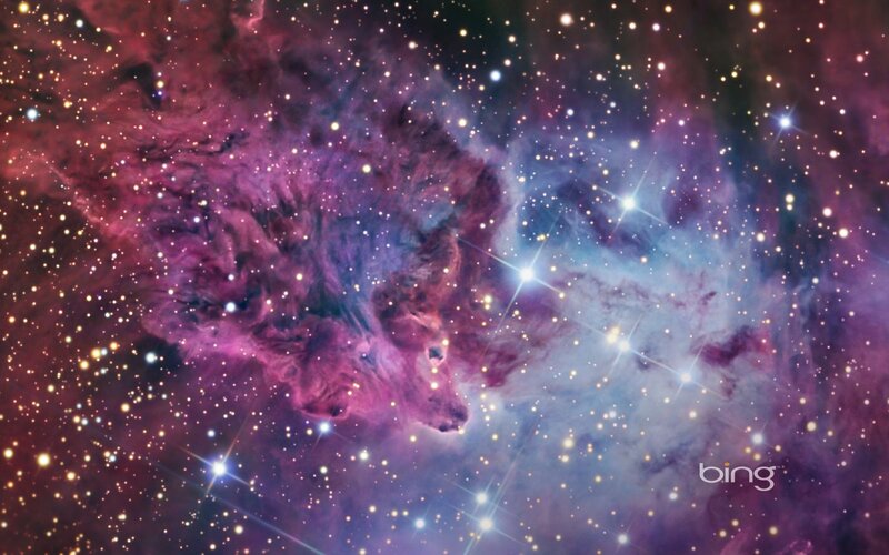 Cosmic Nebula and Stars