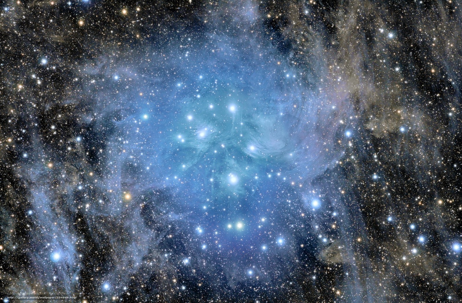 Cosmic Nebula and Stars