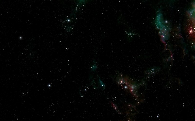 cosmic nebula and stars