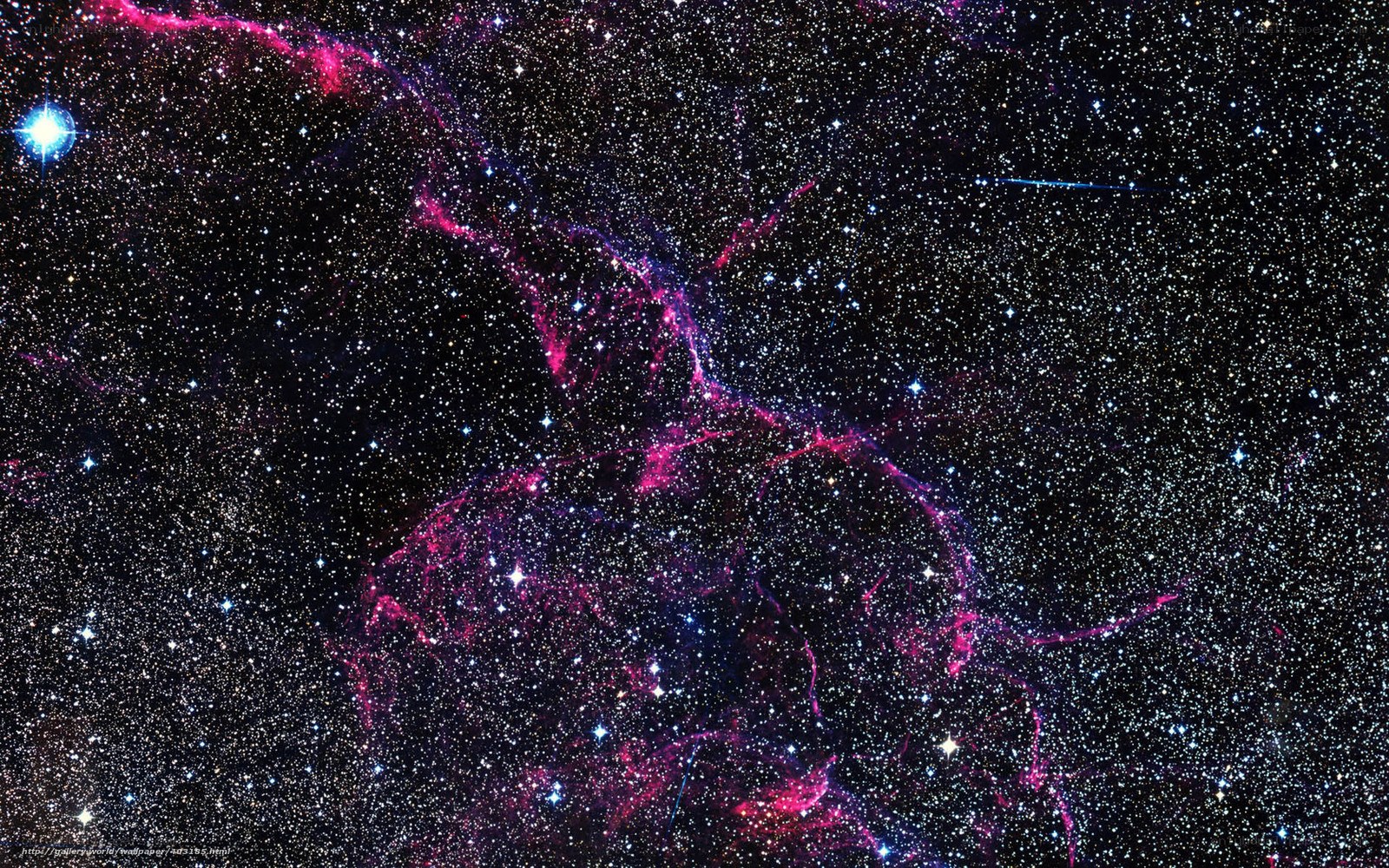 Cosmic Nebula and Stars
