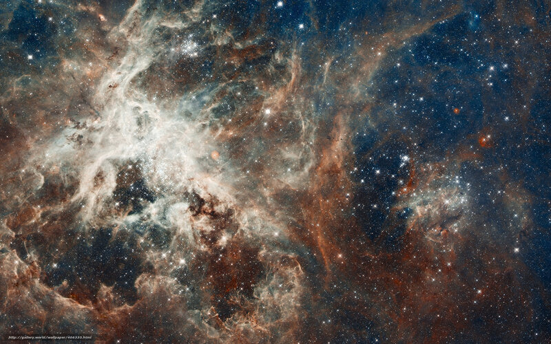Cosmic Nebula and Stars