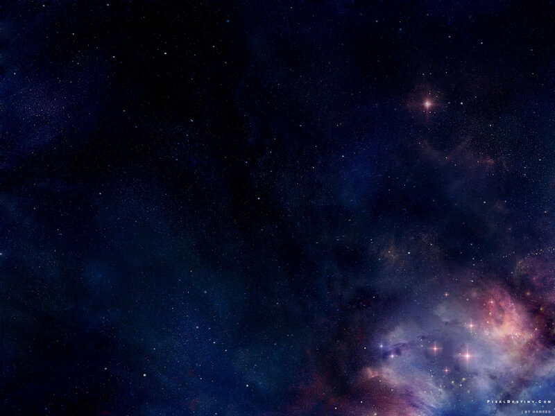 Cosmic Nebula and Stars