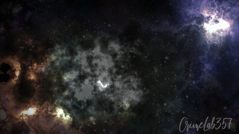 Cosmic Nebula and Stars — Purple, Dramatic, Night