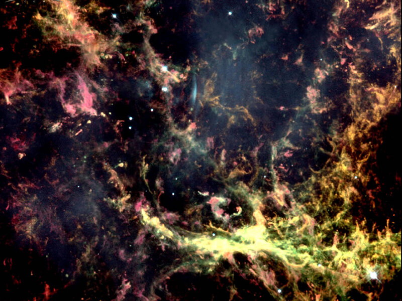 Cosmic Nebula — Black
