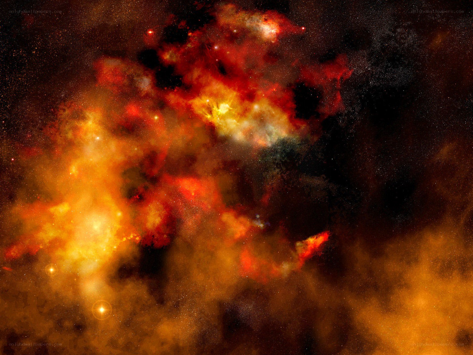 Cosmic Nebula Cloud