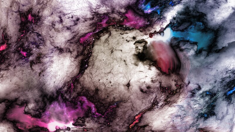 Cosmic Nebula Cloud — Purple, Ethereal