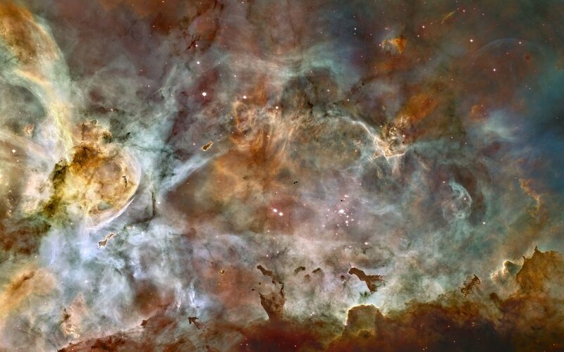 Orion Nebula — Brown, Cosmic, Photograph