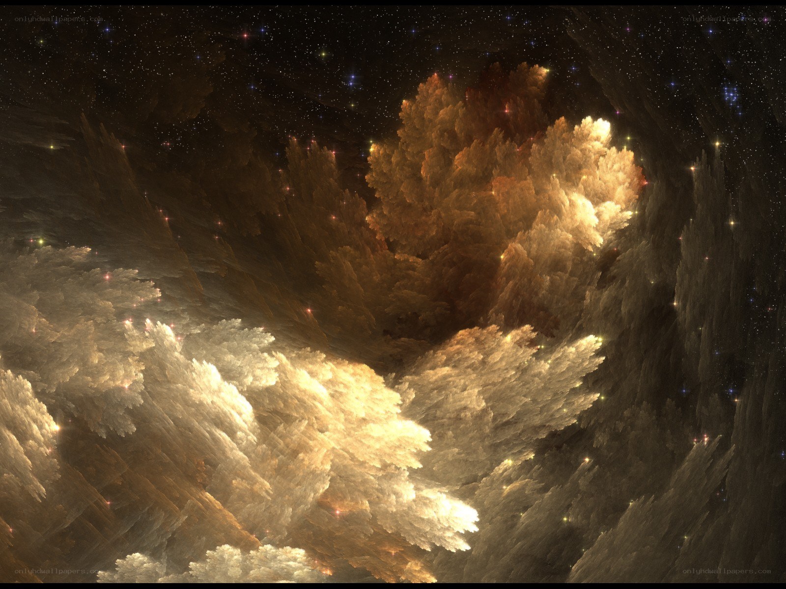 Cosmic Nebula Clouds