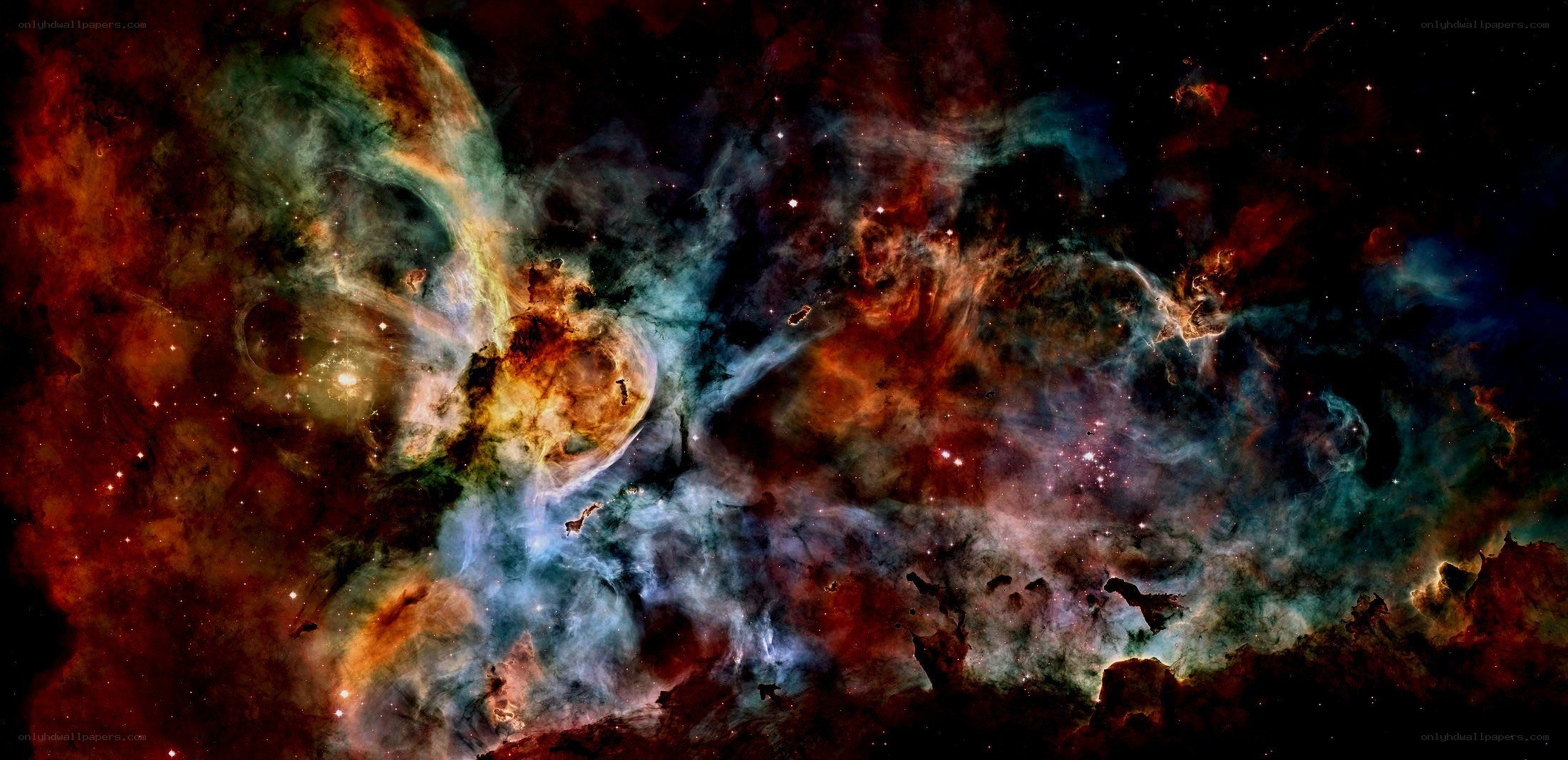 Cosmic Nebula Clouds