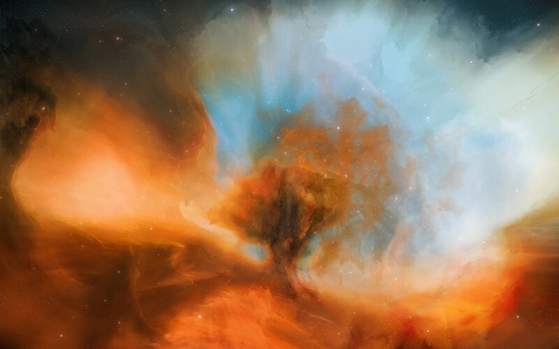 Cosmic Nebula Clouds