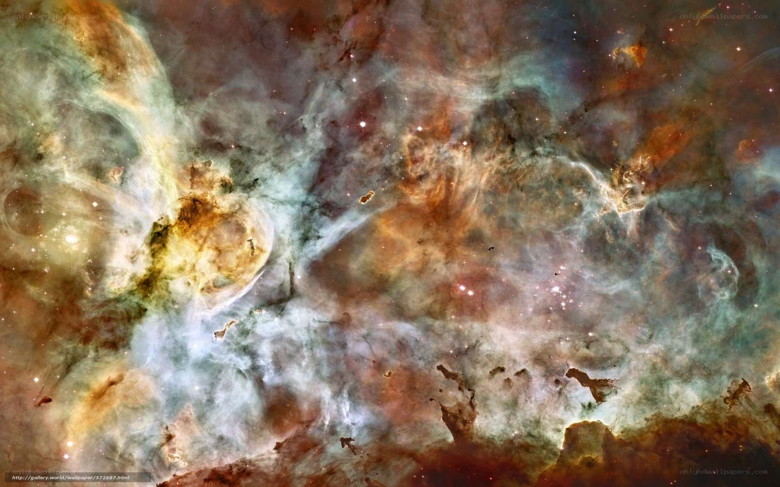 Cosmic Nebula Clouds