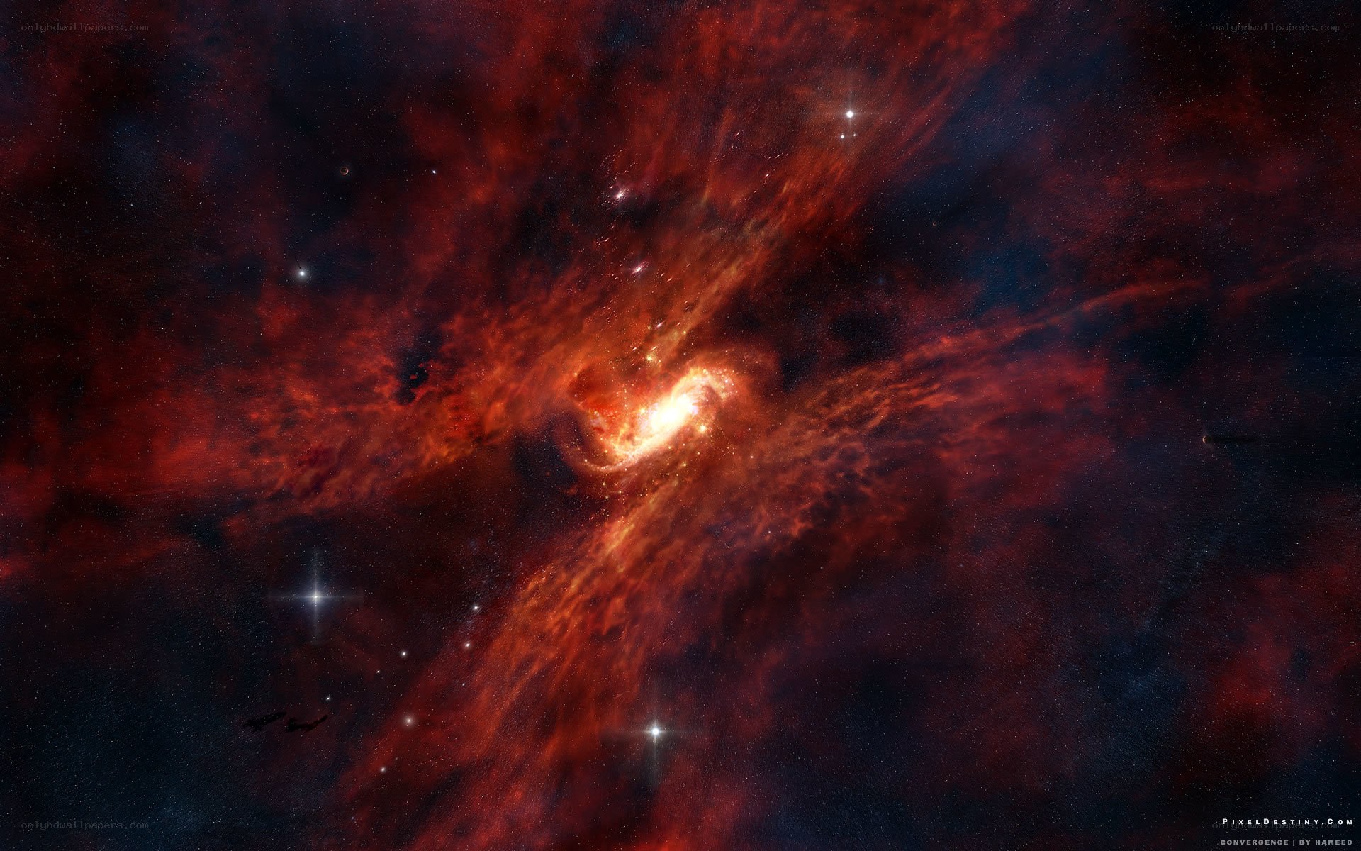 Cosmic Nebula Convergence