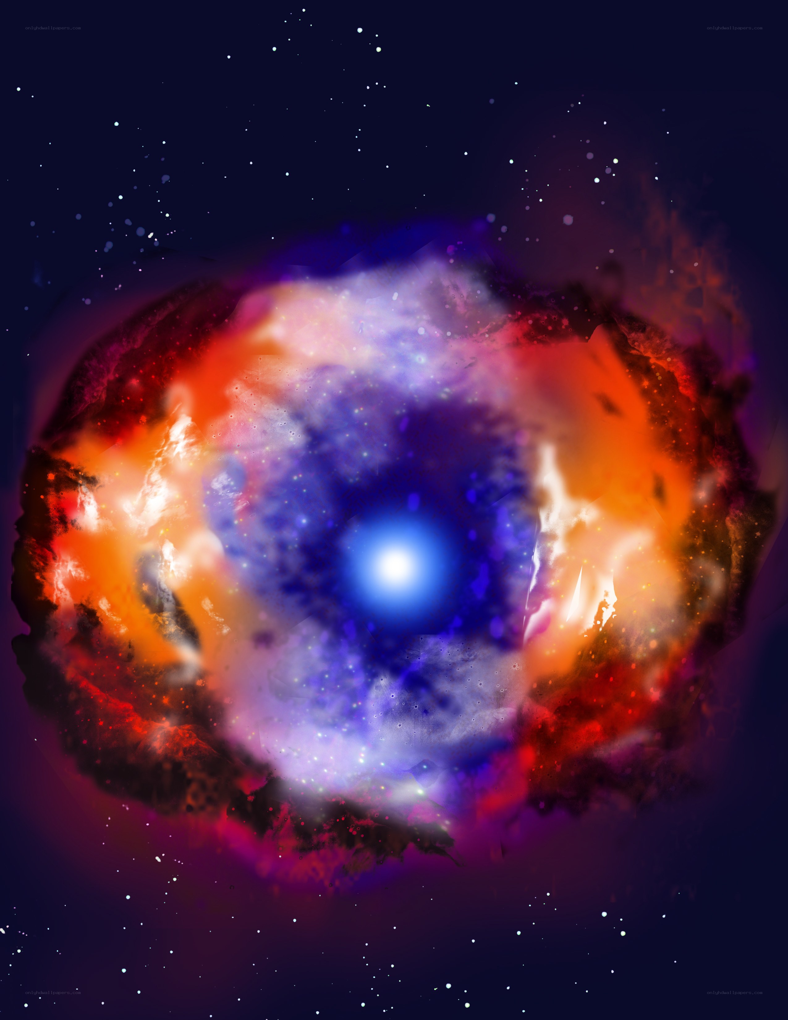Cosmic Nebula Explosion