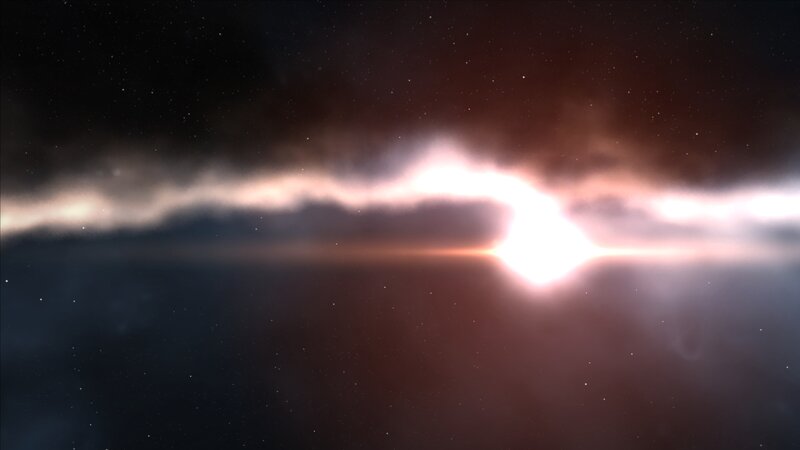 cosmic nebula explosion