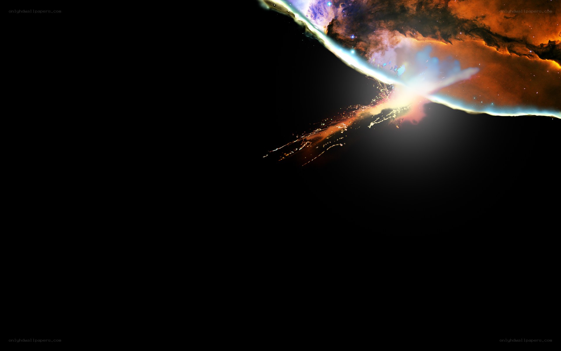 cosmic nebula explosion