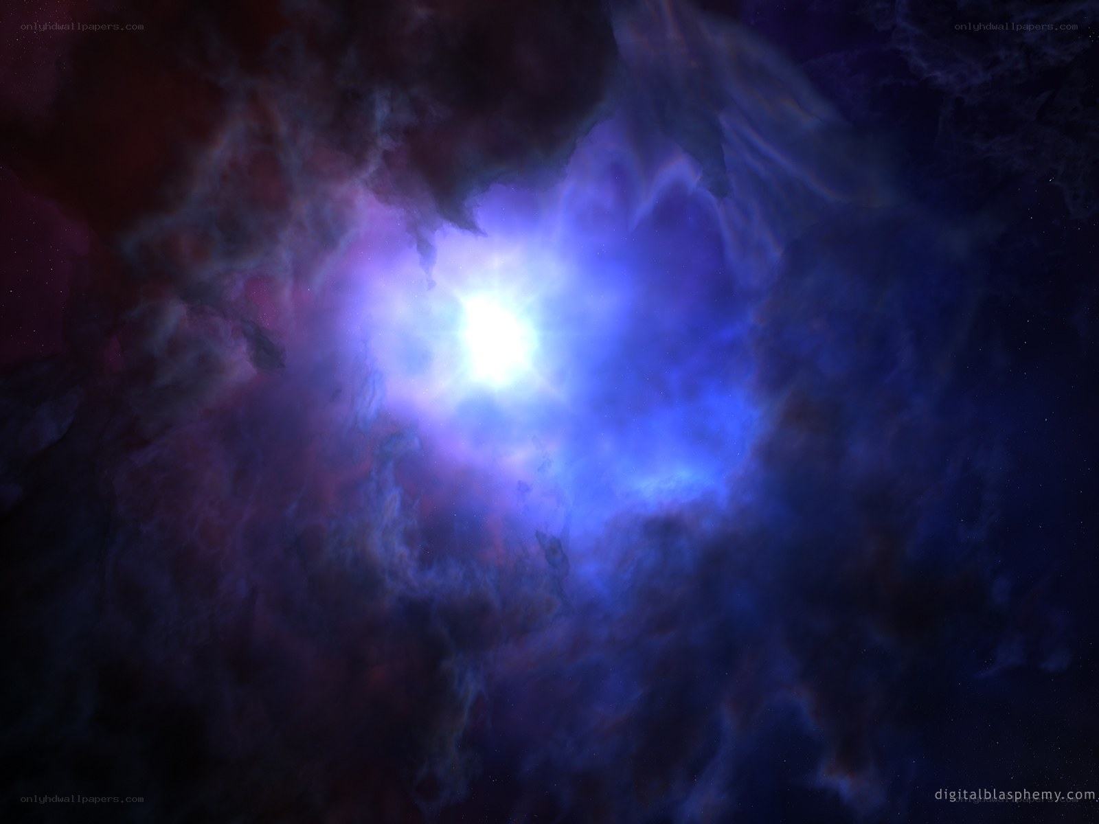 Cosmic Nebula Glow